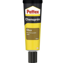 Kontaktné lepidlo Pattex Chemoprén Obuv na pevné a pružné spoje, 50 mililitrov, Henkel Logo