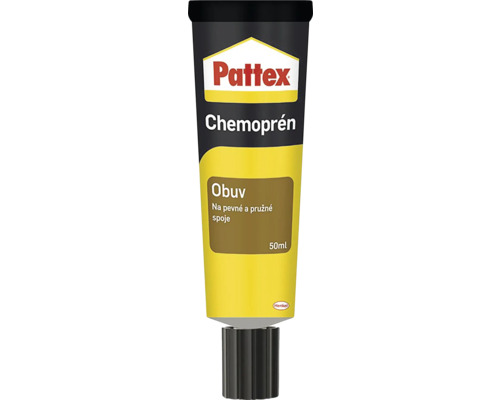Kontaktné lepidlo Pattex Chemoprén Obuv na pevné a pružné spoje, 50 mililitrov, Henkel Logo