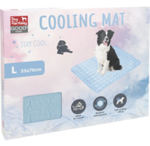 Dog Fantasy chladiaca podložka pre psov veľkosti L, 55 krát 70 centimetrov, samochladiaci efekt, ideálna na cestovanie a letné osvieženie.