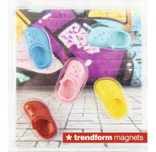 Magnety Trendform v tvare šľapiek, sada 5 kusov.