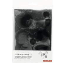 Trendform Element Flex Circle, samolepiace okrúhle body pre magnety v rôznych veľkostiach na nosnej fólii.