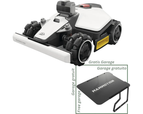 Robotická kosačka Mammotion s garážou zadarmo.
