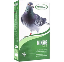 Minerálne krmivo Mikrop Mikros Holub pre všetky kategórie holubov s vitamínmi, balenie 1 kilogram.