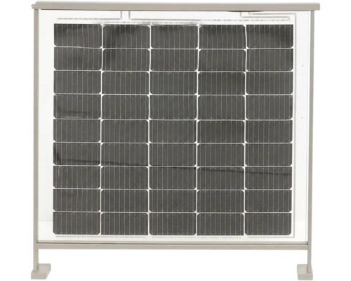 Solárny panel s kovovým rámom na výrobu energie