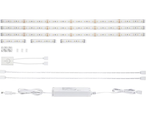 MaxLED 500 pásik Paulmann Comfort Set Kitchen 79838 13 W 245 lm 2700 K 3x60 cm teplá biela Sada LED pásikov s príslušenstvom