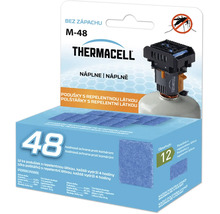 Thermacell M-48 náhradná náplň s 12 repelentnými vankúšikmi pre odpudzovače komárov, poskytuje celkovo 48 hodín ochrany proti komárom.