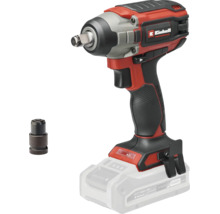 Akumulátorový rázový uťahovák Einhell Professional s bezuhlíkovým motorom, sponou na opasok a adaptérom na bity, systém 18 Volt Power X-Change.