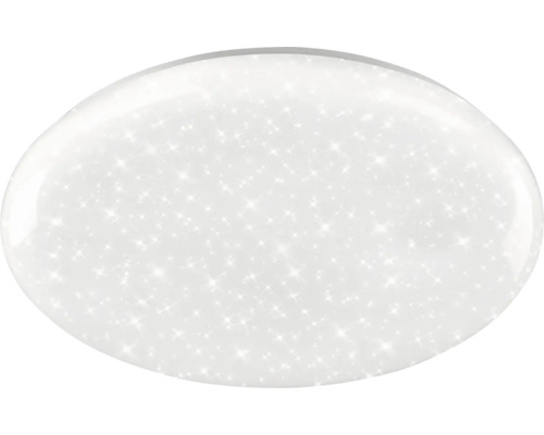 Okrúhle stropné LED svietidlo s efektom hviezdnej oblohy.