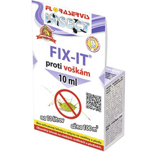 Insekticíd Floraservis Insect Fix-It proti voškám, 10 mililitrov koncentrátu na 10 litrov vody až na 100 metrov štvorcových, s odmerkou v balení.