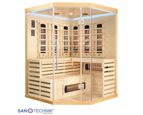 Infrasauna Deluxe 150x150x200 cm