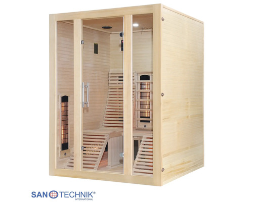 Infrasauna Oslo 150x150x200 cm 2625 W pre 2 osoby J40150
