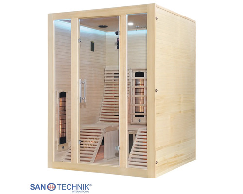 Infrasauna Oslo 150x150x200 cm 2625 W pre 2 osoby J40150