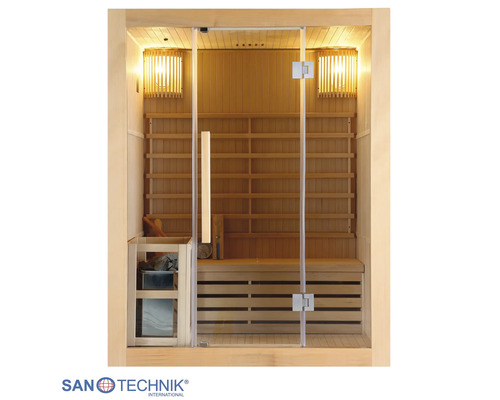 Fínska sauna HomeLuxe RIGA 190 cm x 150 cm x 120 cm 4,5 kW