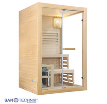 Fínska sauna HomeLuxe PANORAMA 200 x 130 x 120 cm 3,6 kW