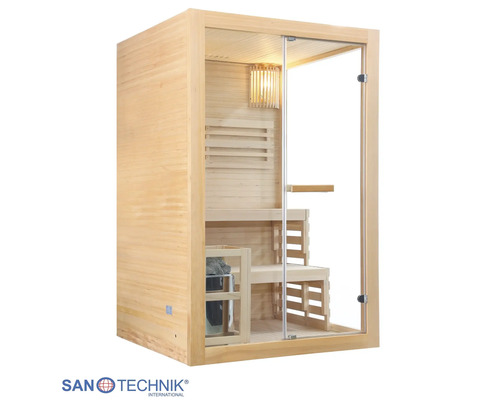 Fínska sauna HomeLuxe PANORAMA 200 x 130 x 120 cm 3,6 kW