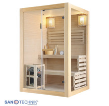 Fínska sauna HomeLuxe PANORAMA 200 x 130 x 120 cm 3,6 kW