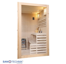Fínska sauna HomeLuxe PANORAMA 200 x 130 x 120 cm 3,6 kW