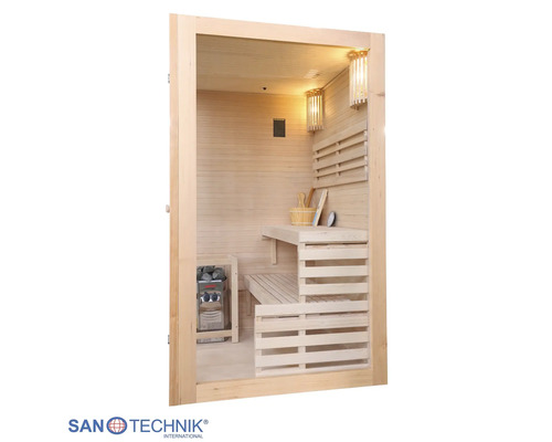Fínska sauna HomeLuxe PANORAMA 200 x 130 x 120 cm 3,6 kW