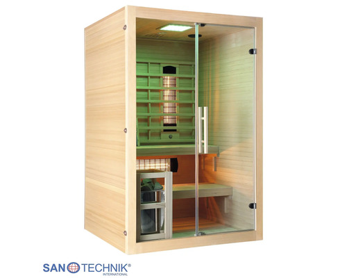 Infrasauna HomeLuxe TWINCOMBI 130 x 120 x 200 cm