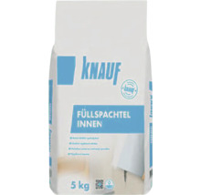 Knauf Füllspachtel Innen, 5 kilogramové balenie, sadrový tmel na steny a stropy v interiéri.