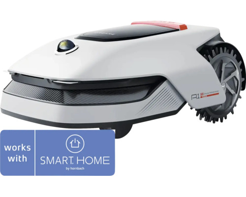 Robotická kosačka Dreame A1 s profilovými kolesami a predným snímačom, kompatibilná so SMART HOME by hornbach.