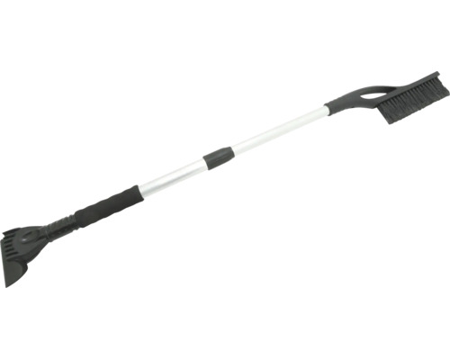 Teleskopická škrabka na ľad do automobilu Compass s metlou Black 77–100 cm