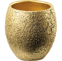 Obal na kvetináč RITA keramický Ø 16 x 14 cm zlatý