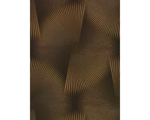 Tapeta s geometrickým vzorom lúčovitých línií s 3D efektom.