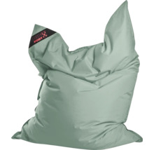 Veľký zelený sedací vak z odolného materiálu s Big Foot Logo.