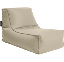 Béžový ergonomický sedací vak Sitting Point z odolnej textílie.