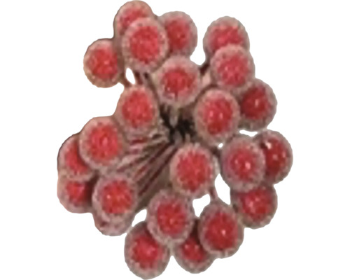Prízdoba guličky omrznutej 10 x 1 cm