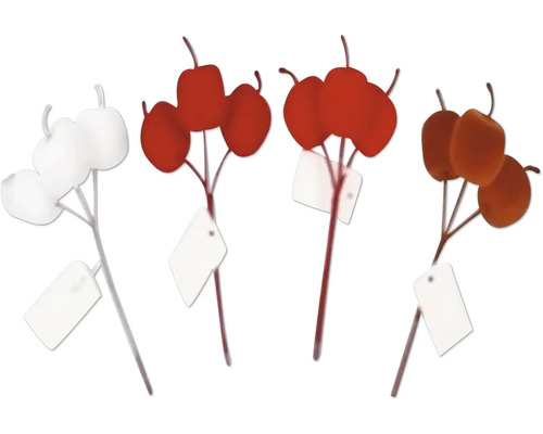 Set 3 ks jabĺk semiš 17 cm