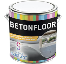Kovová plechovka farby na betón Chromos Svjetlost Betonfloor na vnútorné a vonkajšie použitie.