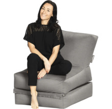 Vonkajšie sedacie kreslo Sitting Point Twist sivé 70 x 80 cm