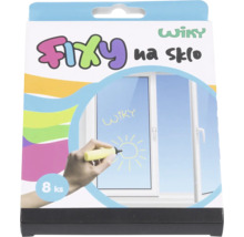 Wiky fixky na sklo, balenie s 8 kusmi na kreslenie na okná a sklenené povrchy.