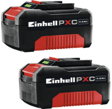 Dva akumulátory Einhell Power X Change s kapacitou 4.0 ampérhodín pre elektrické náradie