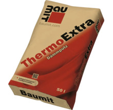 Vrece tepelnoizolačnej omietky Baumit ThermoExtra s objemom 50 litrov