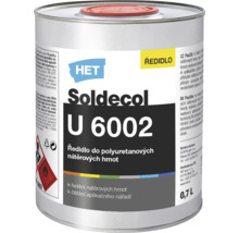 Riedidlo HET Soldecol U 6002 pre polyuretánové náterové hmoty 0,7 litra