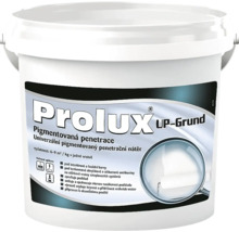 Plastové vedro s pigmentovaným penetračným náterom Prolux UP-Grund na vnútorné aj vonkajšie použitie.