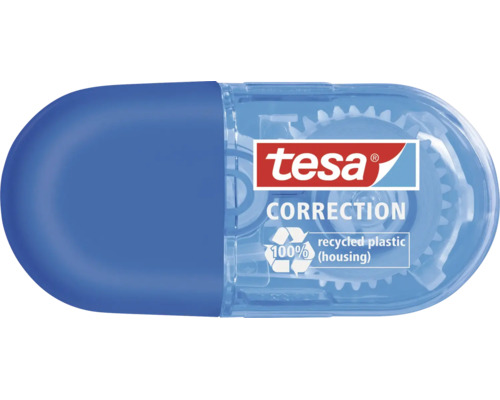 Korektor Tesa s telom zo sto percent recyklovaného plastu