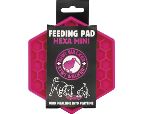 Silikónová podložka na kŕmenie pre psov Kiwi Walker Hexa Mini