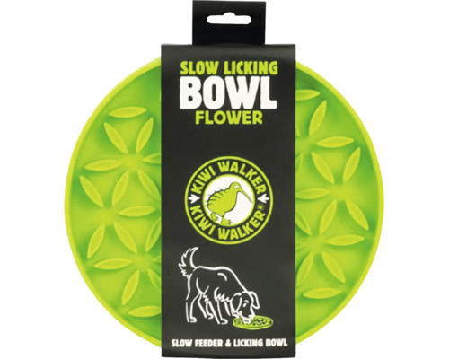 Kiwi Walker Slow Licking Bowl miska na pomalé kŕmenie psov v tvare kvetu zo silikónu