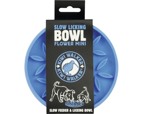 Kiwi Walker Slow Licking Bowl Flower Mini pre psov, lízacia podložka na pomalé kŕmenie.