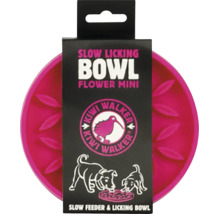 Miska na pomalé kŕmenie Kiwi Walker Slow Licking Bowl Flower Mini pre psov s kvetinovým vzorom v balení.