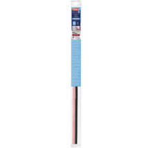 Samolepiace kefové tesnenie dverí Tesa pre hladké a mierne nerovné podlahy, 100 krát 3,7 centimetra, izoluje proti prievanu, chladu a hluku.