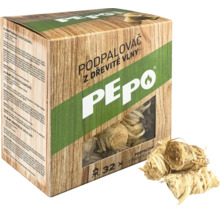Podpalovač z drevitej vlny Pepo 32 kusov v kartónovej škatuli