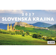 Nástenný kalendár 2027 s motívom Spišského hradu na Slovensku