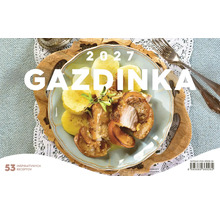 Kuchynský kalendár 2027 Gazdinka s receptami