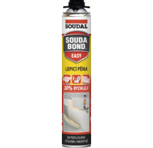 Soudal Soudabond Easy lepiaca pena v spreji na lepenie izolačných dosiek a muriva