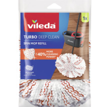 Náhradná hlavica na mop Vileda Turbo Deep Clean z mikrovlákna pre dôkladné čistenie podláh
